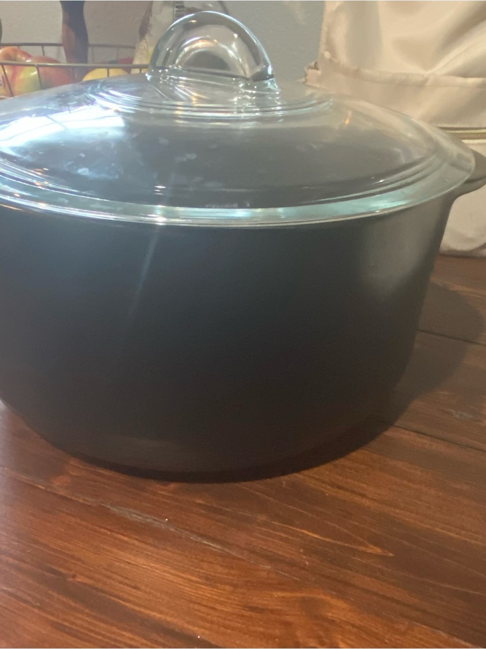 Pampered Chef XL Rockcrok Dutch oven w/ Glass Lid RARE - Premium Home Cookware